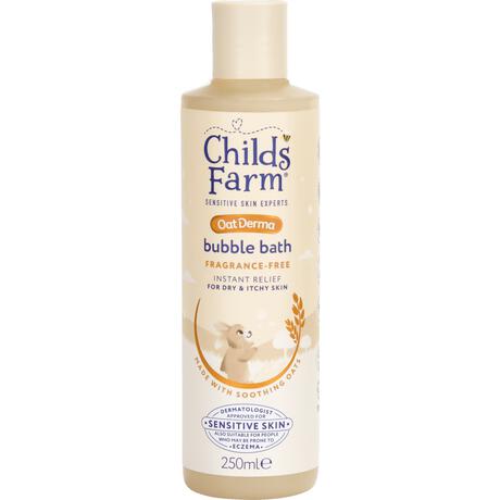 Childs Farm OatDerma Bubble Bath Fragrance Free 250ml