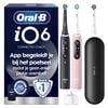 Oral-B iO 6 Zwart &amp; Roze Duo Elektrische Tandenborstels