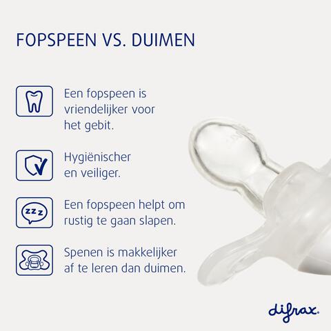 Difrax Fopspeen Natural 12M+ Se Earth Moonstone