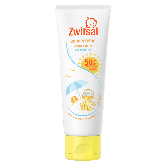 Zwitsal 0% Parfum Zonnecrème SPF50+ 75 ML