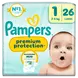 Pampers Premium Protection Luiers Maat 1 2-5 KG 26 Stuks