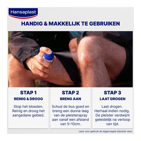 Hansaplast second skin protection pleister spray 40 ml