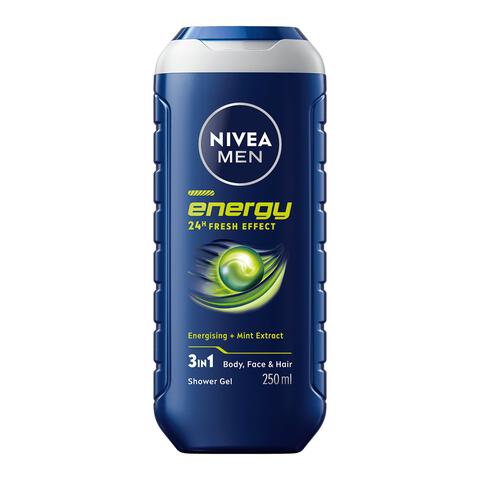 NIVEA MEN Energy 3-in-1 Douchegel 250 ML
