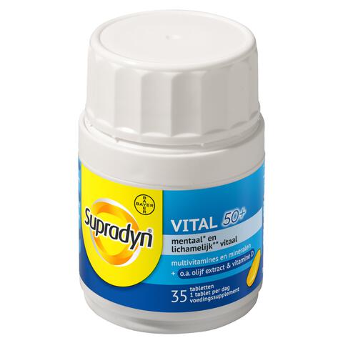Supradyn Vital 50+ multivitamines voor vijftigplussers 35 tabletten