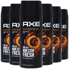Axe Dark Temptation Deodorant Bodyspray 150 ML Multipack 6 stuks