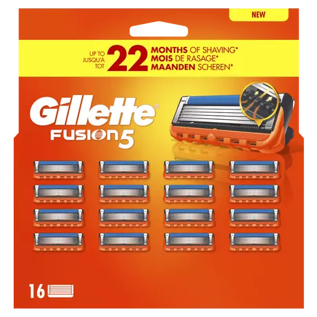 Gillette Fusion5 Navulmesjes 16 stuks