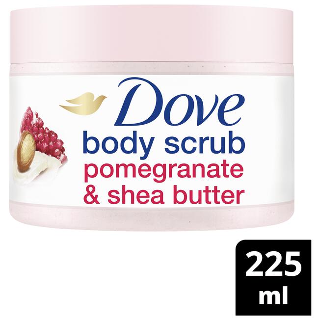 Dove Pomegranate & Shea butter Bodyscrub 225 ML