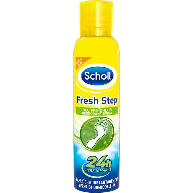 Scholl Voetdeodorant Fresh Step Voetenenspray 150 ML