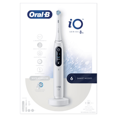 Oral-B iO 8S Wit Elektrische Tandenborstel By Braun