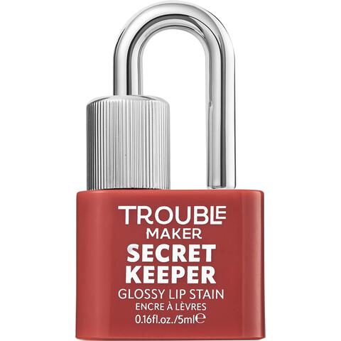Trouble Maker Secret Keeper Lip Gloss Stain Shifty Biz Rose Nude