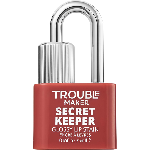Trouble Maker Secret Keeper Lip Gloss Stain Shifty Biz Rose Nude