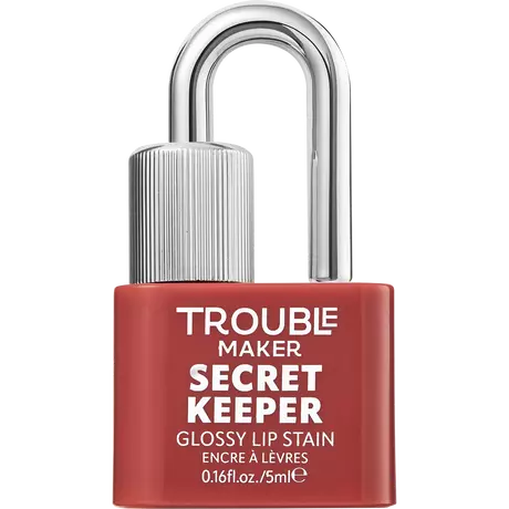 Trouble Maker Secret Keeper Lip Gloss Stain Shifty Biz Rose Nude