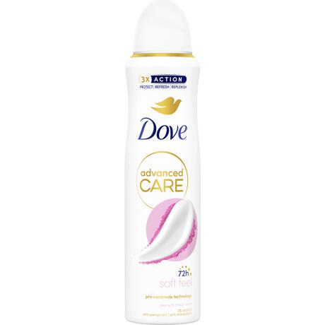 Dove Advanced Care Soft Feel Anti-Transpirant Deodorant Spray 150 ML