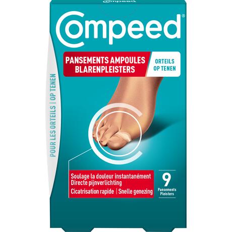 Compeed Blarenpleister op Tenen 9 stuks&nbsp;