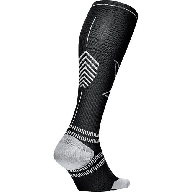 STOX Sports Socks Women - Black / Light Grey - W2 - 1 Paar