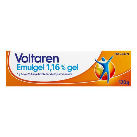 Voltaren Emulgel 1,16% (diclofenac) Bij Gewrichtspijn In Knie En Vinger 120 GR