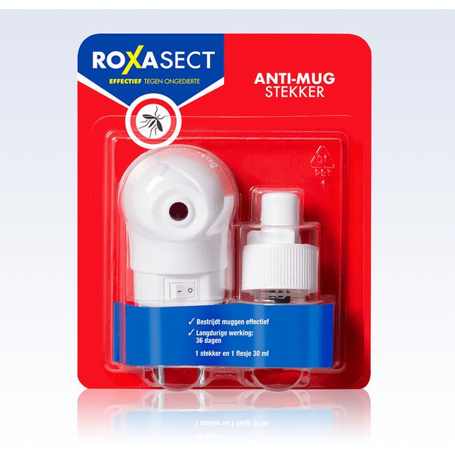 Roxasect Muggenstekker Startverpakking 1 stuk
