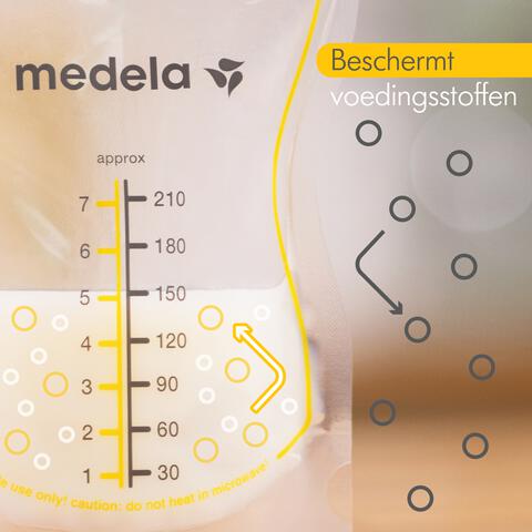 Medela Moedermelkbewaarzakjes met schenktuit 50 stuks