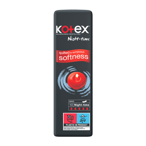 Kotex Maxi Maandverband Night 10 stuks