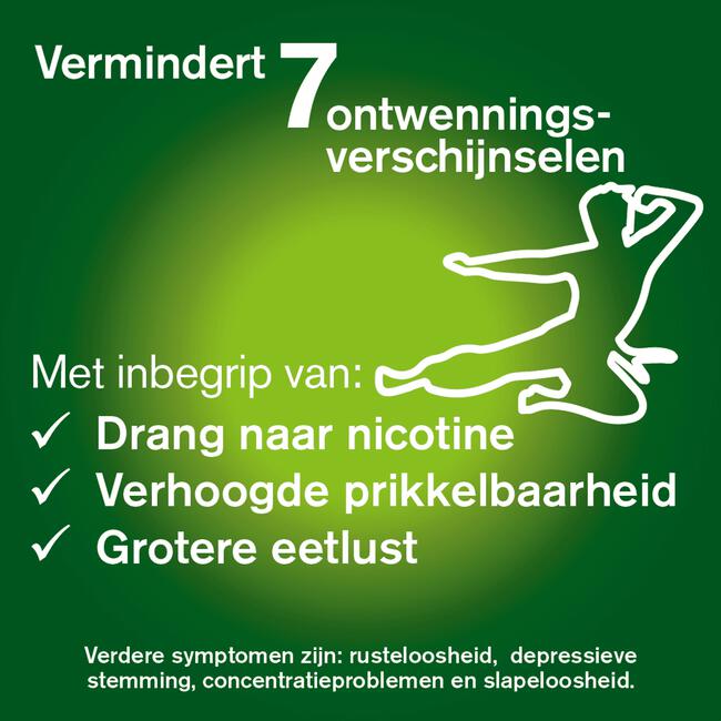 Nicorette 4 mg Menthol Mint Kauwgom