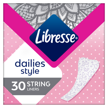 Libresse Dailies Inlegkruisjes String 30 — 30 stuks