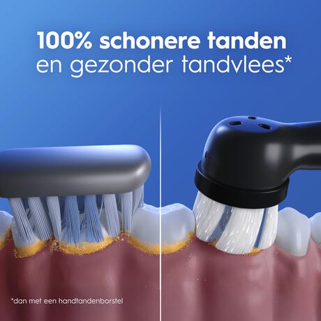 Oral-B iO3 Clean & Whiten Zwarte Elektrische Tandenborstel
