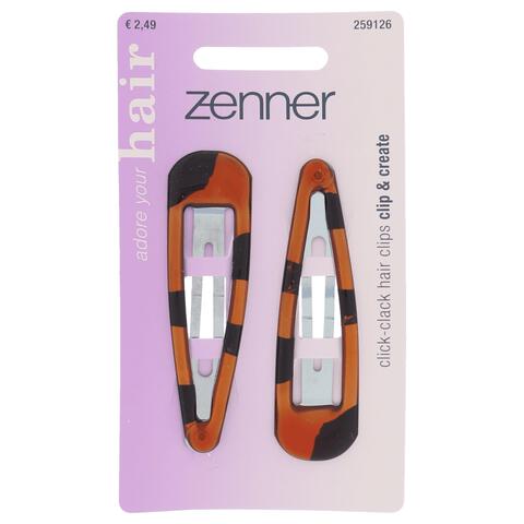 Zenner Klik-klak haarspeld kids 2x