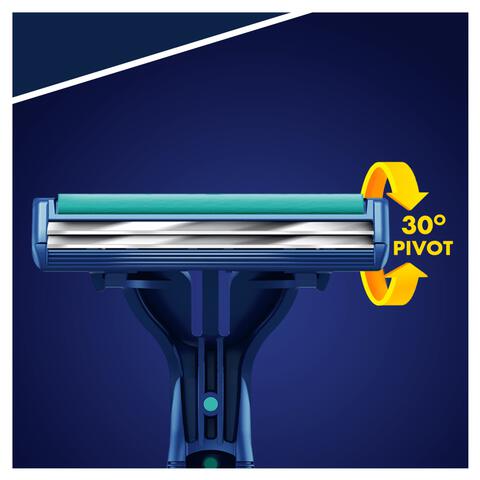 Gillette Blue2 Slalom Wegwerpmesjes 10 Stuks