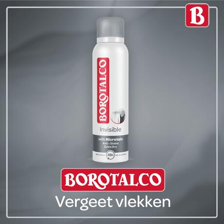 Borotalco Invisible Deodorant Spray 150 ML
