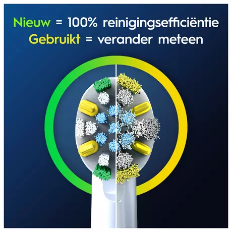 Oral-B Floss Action Opzetborstels Wit 4 Stuks
