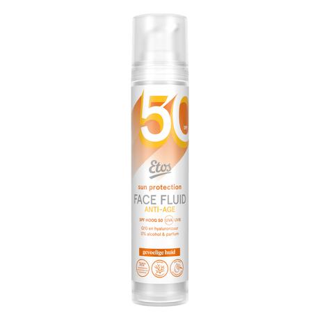 Etos Anti-Age Gezichtszonnebrand SPF50 Gevoelige Huid