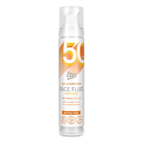Etos Anti-Age Gezichtszonnebrand SPF50 Gevoelige Huid