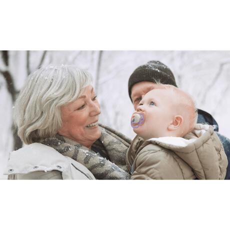 Philips Avent Fopspeen Ultra Air Night 18M+ Double Pack - SCF376/33