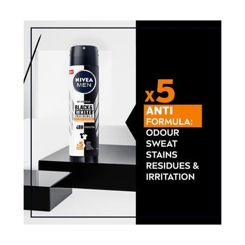 NIVEA MEN Black & White Ultimate Impact Deodorant Spray 150 ML