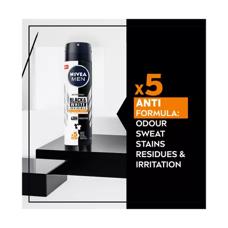 NIVEA MEN Black & White Ultimate Impact Deodorant Spray 150 ML
