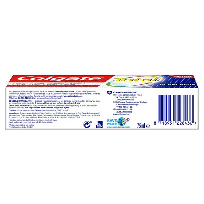 Colgate Total Whitening Tandpasta 75 ML
