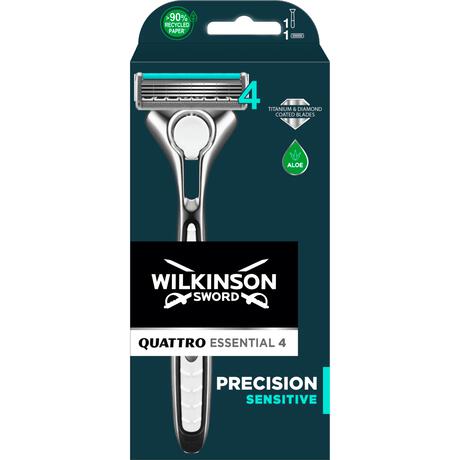 Wilkinson Sword Quattro Essential 4 Sensitive Scheersysteem