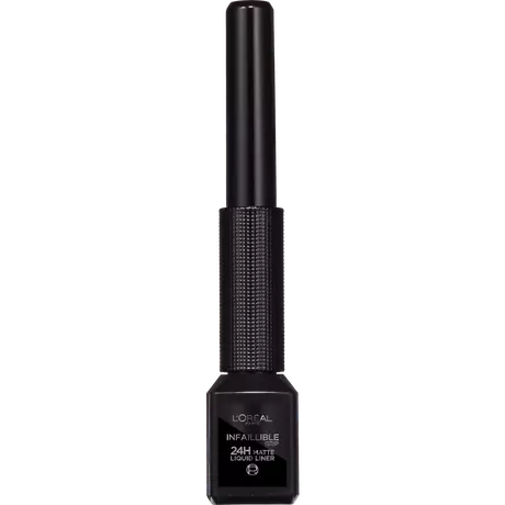 L'Oréal Paris 24H Matte Liquid Zwart Waterproof Eyeliner