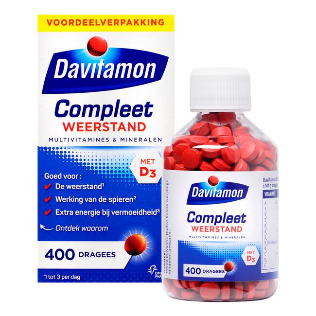 Davitamon Compleet Weerstand Vitamine C & D tabletten