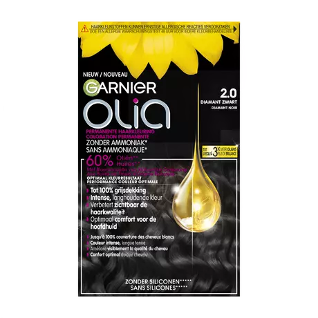 Garnier Olia Permamente Haarverf 2.0 Black Diamond