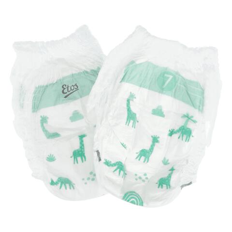 Etos Luierbroekjes XXL Maat 7 17+ kg  Mid Pack 16 stuks