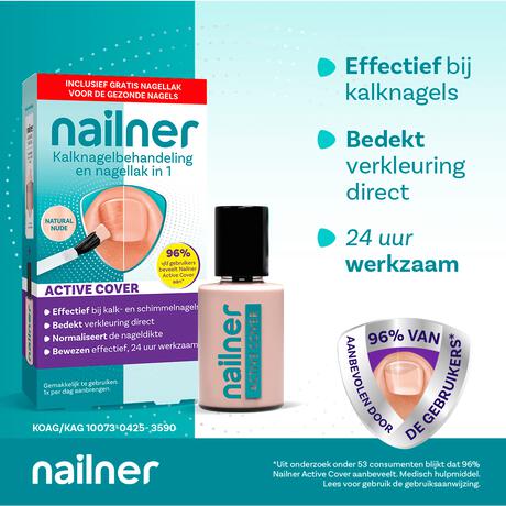 Nailner Active Cover Nude 30 ML