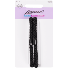 Zenner Braidies Small Zwart 2 stuks