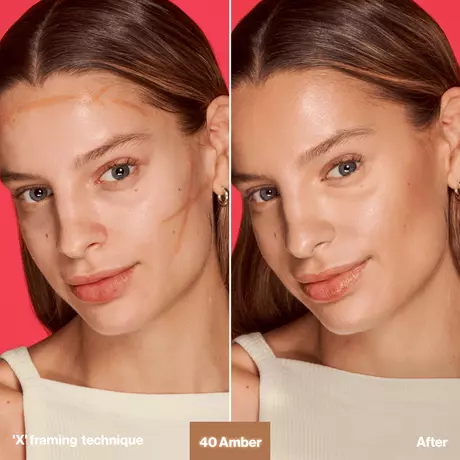 Max Factor Glow Framer Bronzer en Highlighter Bruin 40 Amber