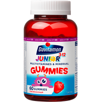 Davitamon Junior 3-12 Gummies Aardbei 60 stuks