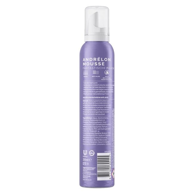Andrélon Styling Fantastische Fixatie Haarmousse 200 ML
