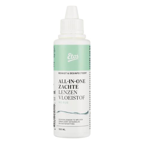 Etos Zachte Lenzen No Rub All-in-1 Vloeistof 100 ML