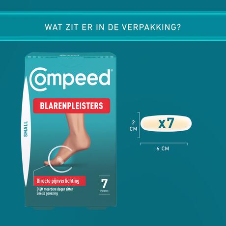 Compeed Blarenpleisters Small Pleisters 7 stuks