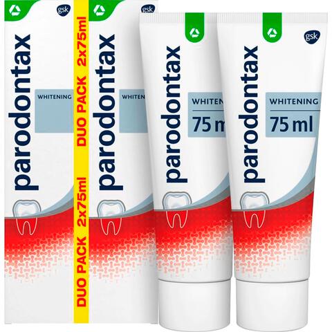 Parodontax Whitening Duopack Tandpasta - 2x75 ML