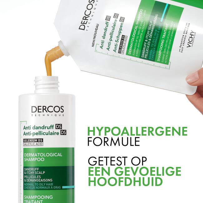Vichy Dercos Anti-Roos DS Shampoo NH/VH Navulling 390 ML